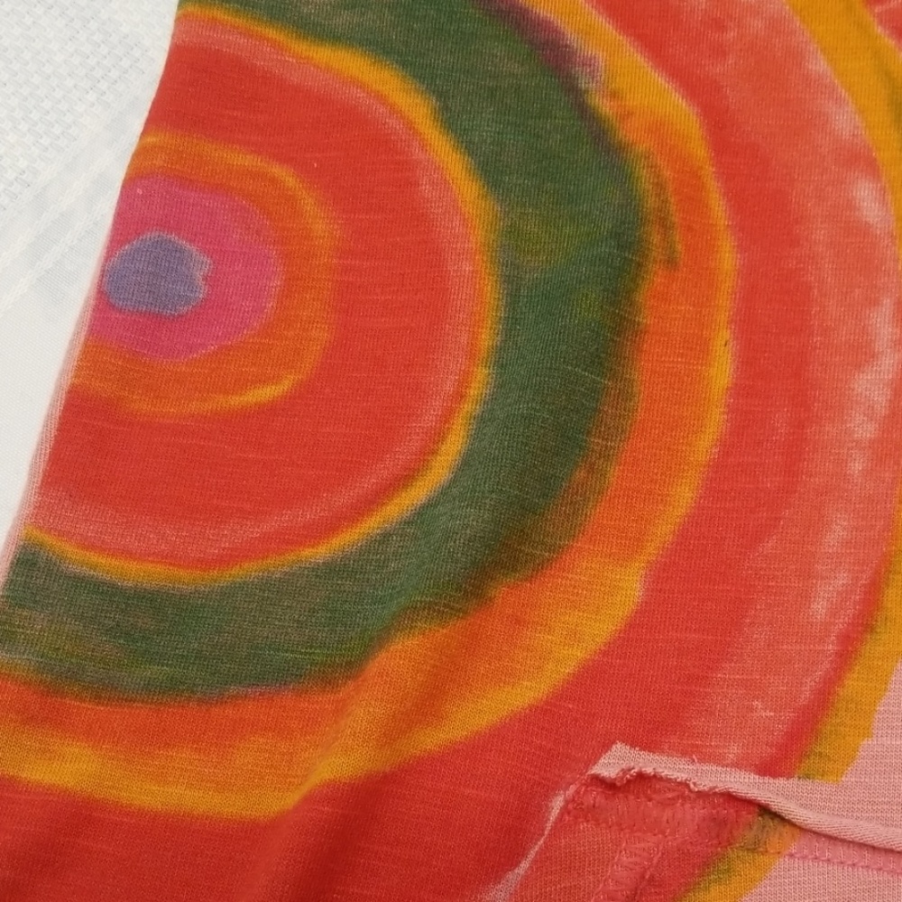 Desigual rainbow pink short sleeve tee R327:6:619 - Picture 7 of 7